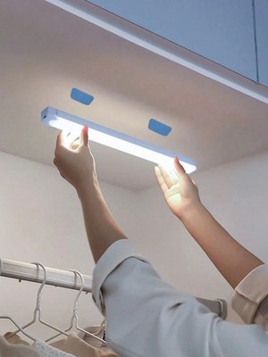 10 CM Punch-Free Smart Sensor Magnetische Wiederaufladbare LED Sensor Lichter Innen UK