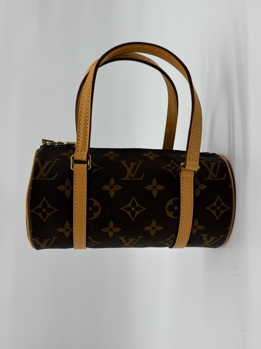 Louis Vuitton Papillon 19 Monogram Canvas Barrel Bag Vintage Top