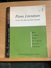 Piano Literature Partition Recueil Piano - volume 2 Summy Birchard Company