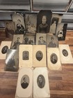 Lot Of 18 Tin Type Photos In Beautiful Album - 1880s — photo 1