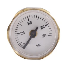 ED 28mm Dial  Air Pressure  Manometer 350Bar with 1/8 Inch  Thread for4037