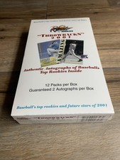 2001 Royal Rookies Throwbacks Factory Sealed Box 12 Packs per box