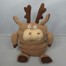 Jellycat - Knitwit Reindeer - Small Beanie Plush Soft Toy 6.5" Knit Christmas