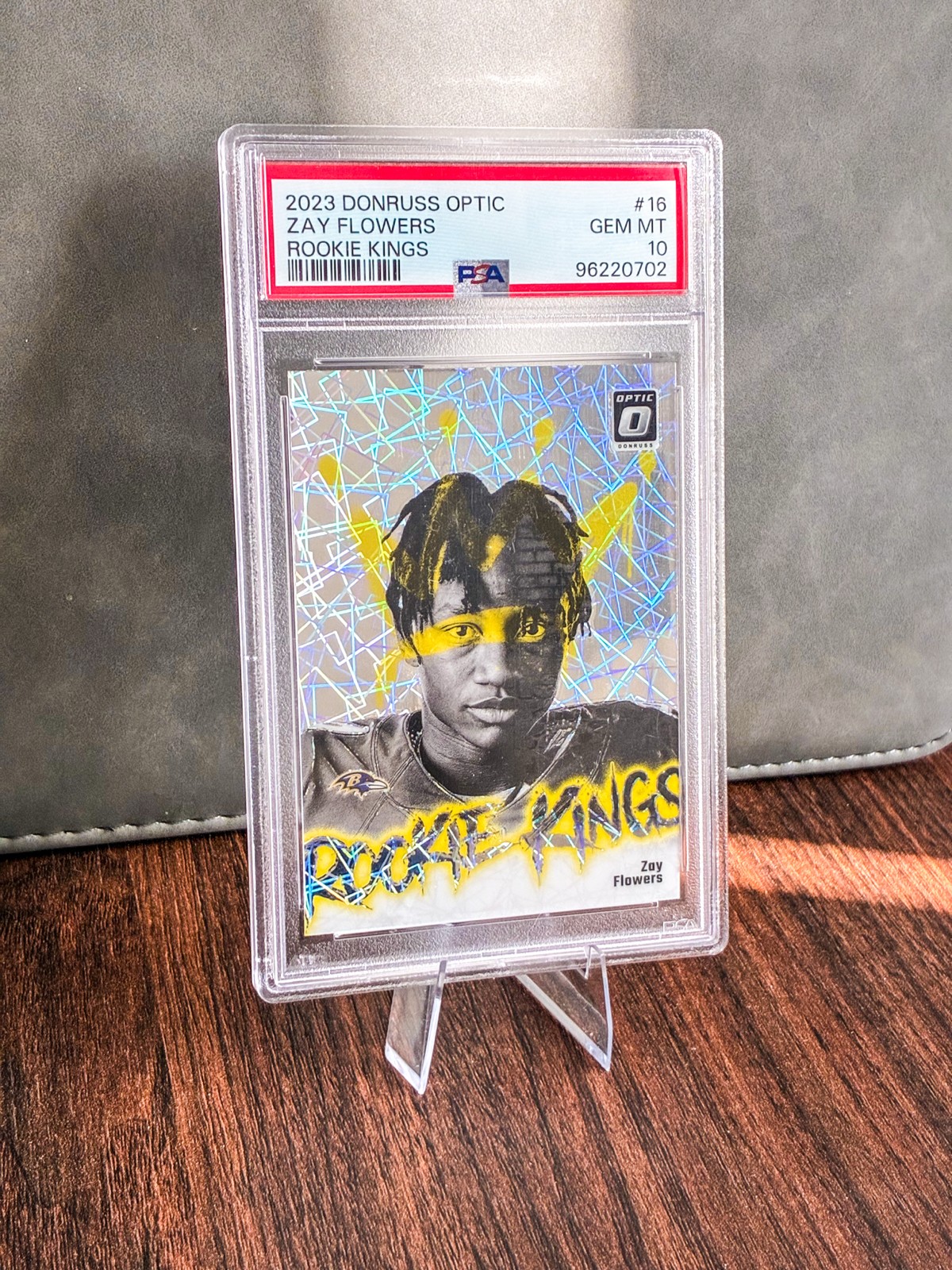 Zay Flowers Panini Donruss Optic Rookie Kings #16 Base