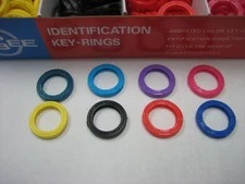 Lof of 8 pc Identification Key-Rings Covers