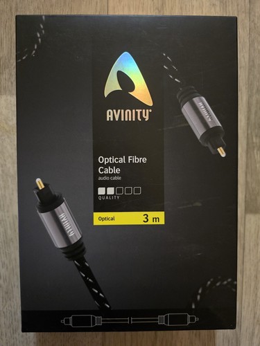 Avinity Audio-Lichtleiter-Kabel, ODT-Stecker (Toslink), Gewebe, 3,0m, 00127113 - Bild 2 von 3