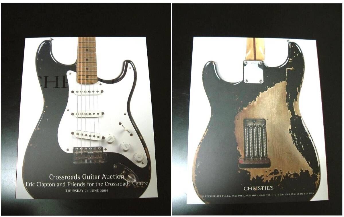 憧れの ERIC Book Catalog Auction Guitar Crossroads 2004 / CLAPTON 楽器