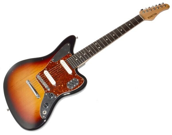 【つー】SCHECTER AR-7 Electric Guitar Schecter AR-07 Sunburst 7 String with Gig
