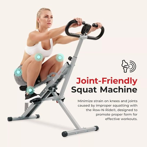Row-N-Ride Squat Assist Trainer, Heimtrainer für Arm, Gesäß & Bein - Bild 6 von 7