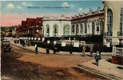 CPA AK DEAUVILLE - Le Casino et Normandy-Hotel (515677)