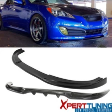 Fit For 10-12 Genesis Coupe Sport Front + Rear Bumper Lip PU