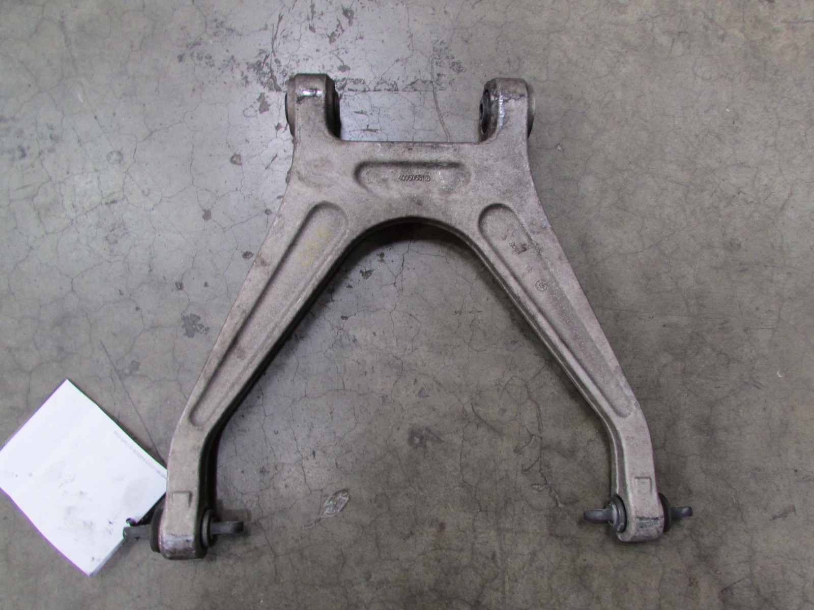 Lamborghini Gallardo, LH/RH Rear Lower Control Arm, Used P/N 400505311B