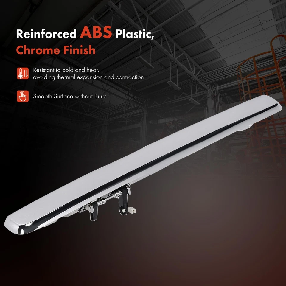 Nueva manija de puerta trasera cromada para Dodge Durango 2004-2005 matrícula ceja cromada Foto 3 de 4