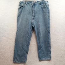 Levi's Strauss 540 Jeans Men's Size 42x32 Blue Relaxed Fit Denim Pants