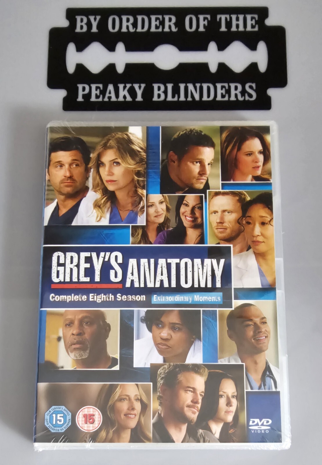 GREY'S ANATOMY SEASON 8 DVD 💿 THE COMPLETE EIGHTH SEASON