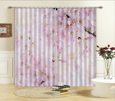 3D Blooming Flower ZHUA1532 Blockout Photo Curtain Fabric Window Zoe