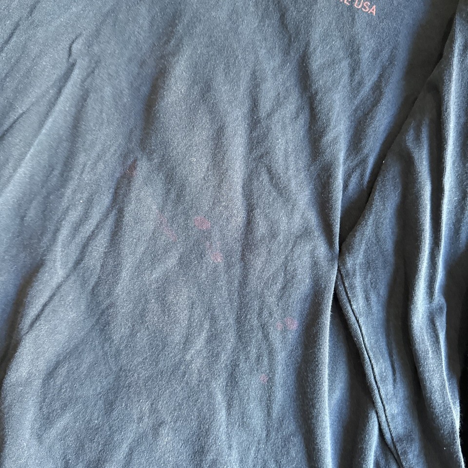 Carhartt Men’s Size XL Relaxed Fit Long Sleeve Dark Blue USA Pullover T