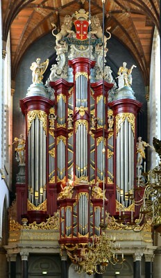 MOZART ORGAN GROTE KERK BAVOKERK HAARLEM POSTER PICTURE Photo PRINT