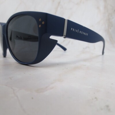 Prive Revaux Sunglasses Frame The Prep Fit C60 Women's Blue