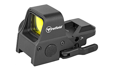 Firefield Impact XLT Reflex Sight, Black, Quick Release Mount, Red- 4 Reticle O