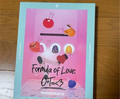 TWICE FORMULA OF LOVE O+T=3 Monograph 3rd PhotCard Book Set