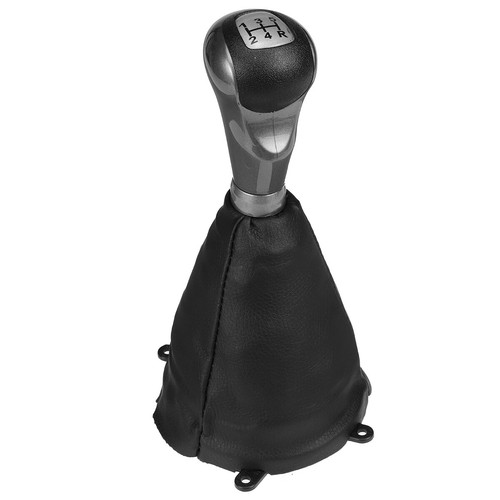For Honda Civic 2006-2011 Silver 5 Speed Gear Shifter Knob Stick Lever With Boot - Picture 6 of 17