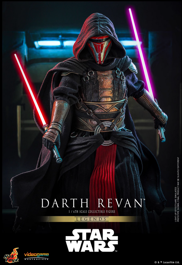 ホットトイズVGM62 スター・ウォーズ ダース・レヴァンDarth Revan Ready! Hot Toys VGM62 Star Wars LEGENDS DARTH REVAN 1/6