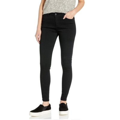 Celebrity Pink Womens Juniors Short Black Denim Mid Rise Skinny Jeans NWD  DG79