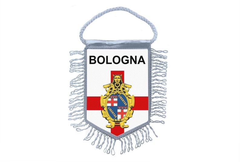 Flagge Mini Flagge Land Auto Souvenir Wappen Bologna Italien eBay