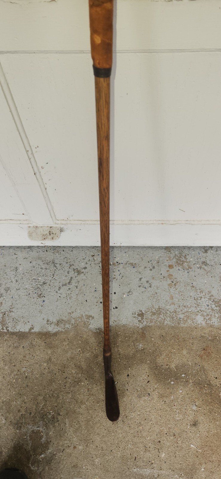 ANTIQUE SPALDING HICKORY SHAFT GOLF CLUB LEFT HAND eBay