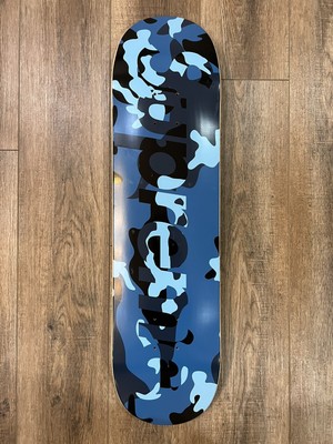 Supreme Camo Logo Skateboard Deck Blue Camo 8” | eBay