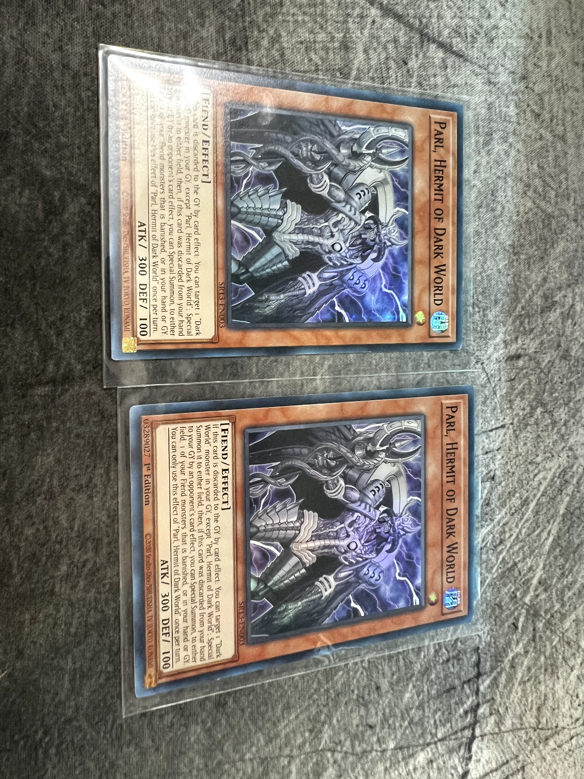 Parl, Hermit of Dark World SR13-EN003 Structure Deck: Dark World 1st Edition