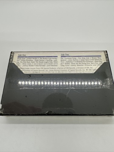 🎄NEW CELEBRATE THE SEASON WITH TUPPERWARE Christmas CASSETTE TAPE VARIOUS 🎄 - Picture 5 of 9