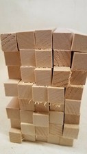 40 pcs 3/4" x 3/4" x 10" Basswood Craft Lumber Carving Wood Blocks KILN DRIED