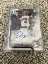 2022 Bowman Draft Elijah Green #CDA-EG /499 Auto Refractor Nationals