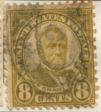 USA - 1923 Ulysses S. Grant, 1822-1885 - 8 Cents
