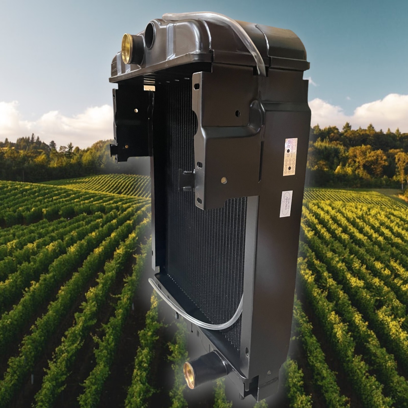 Radiator Fits Farmall International M Super M MD MTA W6 OEM# 351798R92 ...