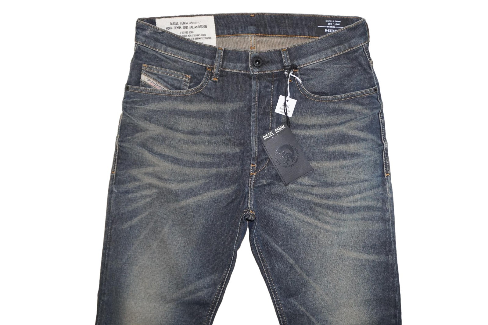 DIESEL D-EETAR 084ZU JEANS TAPERED W31 L32 100% AUTHENTIC