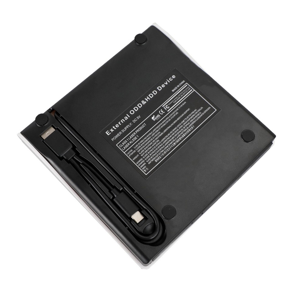 USB&Typec External Blu ray Disc Writer+Reader Burner for Windows Mac 2