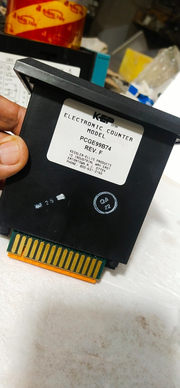 KEP Electronic Counter PCGE99B74 96x48mm BCD Digital Meter Controller Transducer