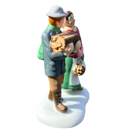 Dept 56 Dickens Village Accessorio Caldo e Accogliente Stasera Coppia 4044816 Raro - Foto 10 di 16