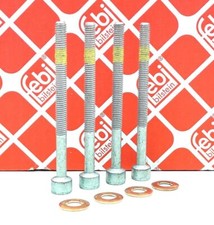 4x Zylinderschraube + 4 Dichtringe für Einspritzdüse Injektor MERCEDES SMART CDI