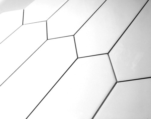 3x12 Modena Collection White Glazed Ceramic Tile Backsplash Decor Wall Bath - Picture 7 of 9