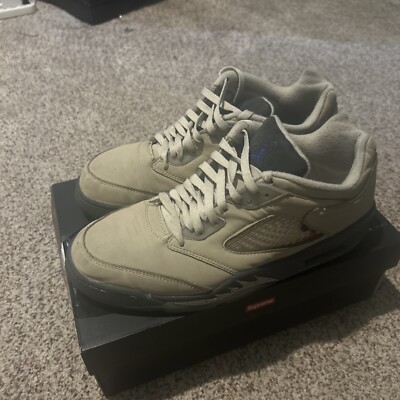 Size 9 - Paris Saint-Germain x Air Jordan 5 Retro Low Paname