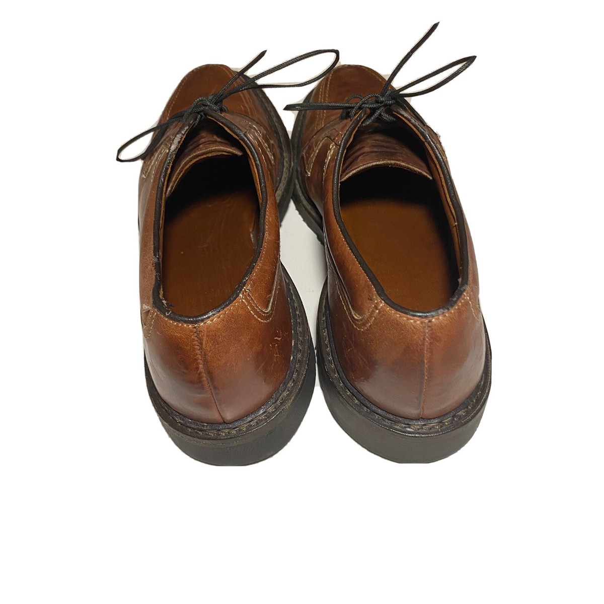 Allen Edmonds Shoes Mens 11 2A Wilbert Oxford Brown Leather 