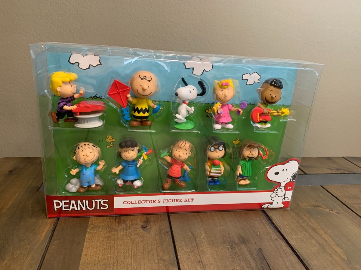 JUST PLAY Peanuts Collector's Figure Set (10 Pack) (NEW) | eBay