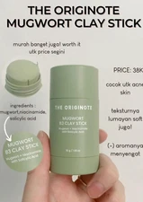 THE ORIGINOTE - 40g Mugwort B3 Clay Stick Mask for Smoothening Face
