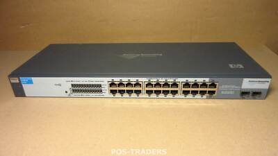 HP Procurve J9080A 1700-24 24-Port 10/100 Managed Ethernet Switch 2x SFP Ports