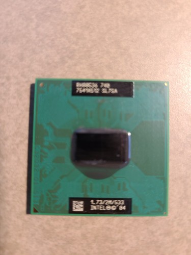 !!! Intel Pentium M 740 1.73 GHz SL7SA (RH80536GE0302M) CPU - Used, Tested OK