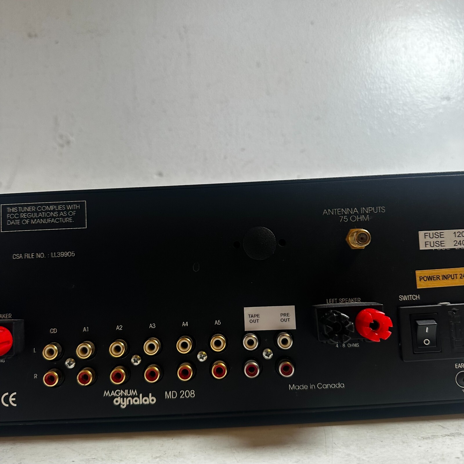 Magnum Dynalab MD-208 Gold Discrete High-End Audio Digital Stereo Receiver